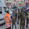 מהזירה בחווארה צילום: אגף תקשורת איחוד ההצלה חדשות