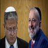בן גביר ודרעי צילום: Yonatan Sindel/Flash90,  Chaim Goldberg/Flash90 פוליטי