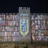תמונות החטופים הוקרנו על חומות העיר צילום: ארנון בוסאני חדשות