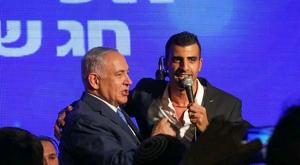 מתחמק מלשיר? נתניהו בכנס הליכוד צילום: פלאש 90 ברנז'ה