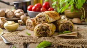 בצק עלים במילוי בשר צילום: shutterstock פשטידות וקישים