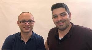 אריק בן שמעון ואסי טלמון צילום: ללא ברנז'ה