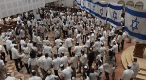 חגיגות יום ירושלים צילום: ישיבת שבי חברון ברנז'ה