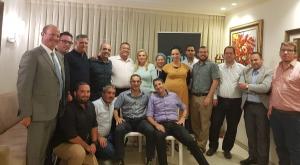 העיתונאים במפגש צילום: יחצ ברנז'ה
