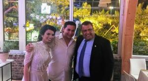 גם ראש העיר הגיע לחתונה צילום: ללא ברנז'ה
