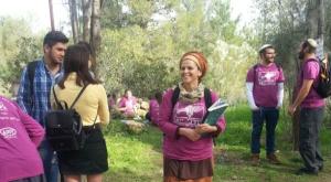פרחי הדרכה של מכללת הרצוג במירוץ צילום: יחצ חינוך