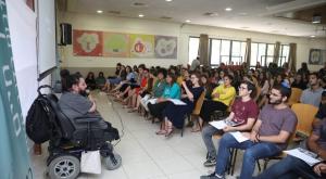 המתנדבים במהלך ההכשרה צילום: ישי דמארי ברנז'ה