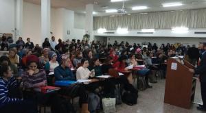 הסטודנטיות בזמן התפילה צילום: דוברות מכללת אפרתה חינוך