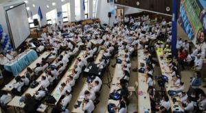מליאת ועידת ההנהגה של בני עקיבא צילום: דוברות בני עקיבא חדשות