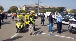 זירת האירוע בעכו צילום: תיעוד מבצעי מד"א חדשות