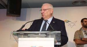 הנשיא ריבלין בחגיגות היובל לחטיבה להתיישבות צילום: רונן טופלברג ברנז'ה