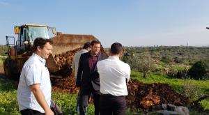 ניסיון פגיעה בתשתיות שקד צילום: מוא"ז שומרון חדשות