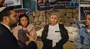 וסרלאוף במאהל צילום: ללא חדשות
