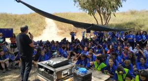החניכים במהלך מסע הגרעין צילום: תנועת עזרא ברנז'ה