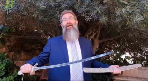 החרב של יהודי כורדיסטן צילום: הרב אליהו בירנבוים יהדות
