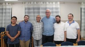 השר אריאל עם חברי הרשימה צילום: דוברות "האיחוד היהודי" חדשות
