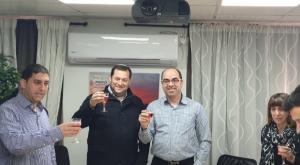 טלמן עם יוסי דגן צילום: רועי חדי ברנז'ה