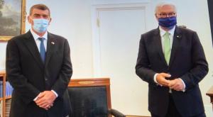 אשכנזי עם מקבילו הגרמני  צילום: רותי צונץ חדשות