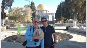 בן כספית אריה אלדד בהר הבית צילום: באדיבות המצולמים ברנז'ה
