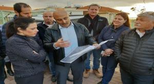 השרה שקד עם התושבים צילום: ללא חדשות