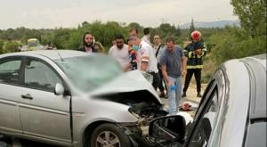 זירת התאונה צילום: דוברות מד"א חדשות