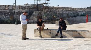 אנשי הווקף בהר הבית צילום: סטודנטים למען הר הבית חדשות