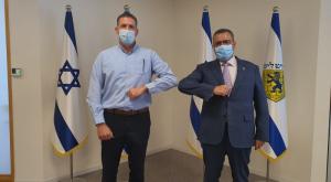 מתן כהנא ומשה ליאון צילום: דוברות חדשות