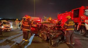 תאונה קטלנית בכביש 431 צילום: תיעוד מבצעי מד"א חדשות