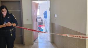 זירת הרצח |  צילום: דוברות המשטרה  מבזקים