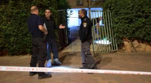 זירת הירי צילום: דוברות המשטרה חדשות