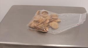 מטבעות הזהב שנתפסו צילום: רשות המסים כסף