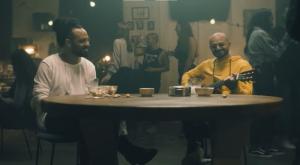אברהם טל ובניה ברבי. המנטור והתלמיד נפגשים צילום: צילום מסך מוזיקה