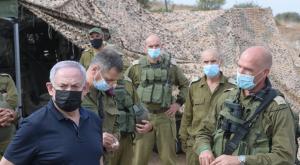 ראש הממשלה בתרגיל "חץ קטלני" צילום: עמוס בן גרשום/ לע"מ חדשות