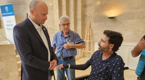 קרוייזר עם איציק סעידיאן צילום: חופשי חדשות