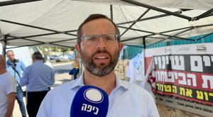 ישראל גנץ, ראש מועצת בנימין |  צילום: כיפה חדשות