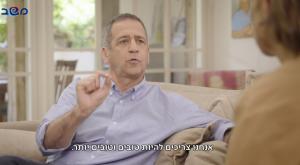 אביב כוכבי בראיון לצופית גרנט |  צילום: צילומסך  ברנז'ה