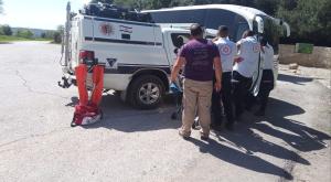 הכוחות חילצו מטיילת   צילום: יחל"צ עציון-יהודה מבזקים