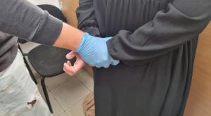 המחבלת נעצרה   צילום: דוברות המשטרה מבזקים