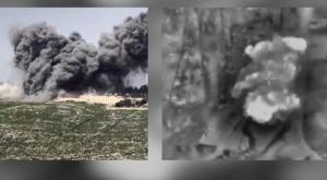 תקיפת צה"ל במרחב מארון א-ראס צילום: דובר צה"ל חדשות
