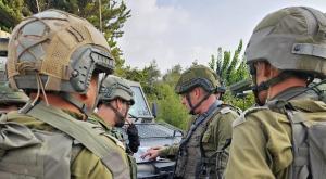 תא"ל רוזנפלד בגזרת עזה צילום: דובר צה"ל חדשות