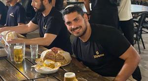 רוזנבלום בגמר צילום: באדיבות המצולם אוכל