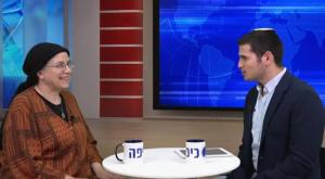 אורית סטרוק באולפן כיפה צילום: כיפה חדשות