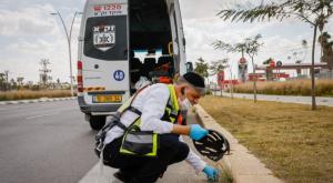 מתנדב זק"א. ארכיון צילום: Olivier Fitoussi/Flash90 מבזקים