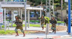 חיילים בשדרות צילום: Yossi Zamir,Flash90 חדשות