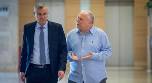 שר המשפטים והשר במשרד המשפטים, יש התקדמות? צילום: Yonatan Sindel/Flash90 חדשות