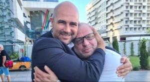 שלומי דננברג ואמיר אוחנה, לפני שמונה חודשים צילום: באדיבות המצולמים חדשות