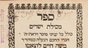 מסילת ישרים\ עכשיו באפליקציה צילום: ויקיפדיה טכנולוגיה