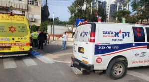 זירת האירוע הקשה צילום: זק"א מבזקים