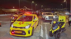 זירת הפיגוע צילום: איחוד הצלה מבזקים
