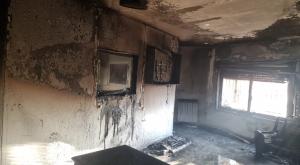 זירת השריפה הקשה צילום: דוברות כבאות והצלה חדשות